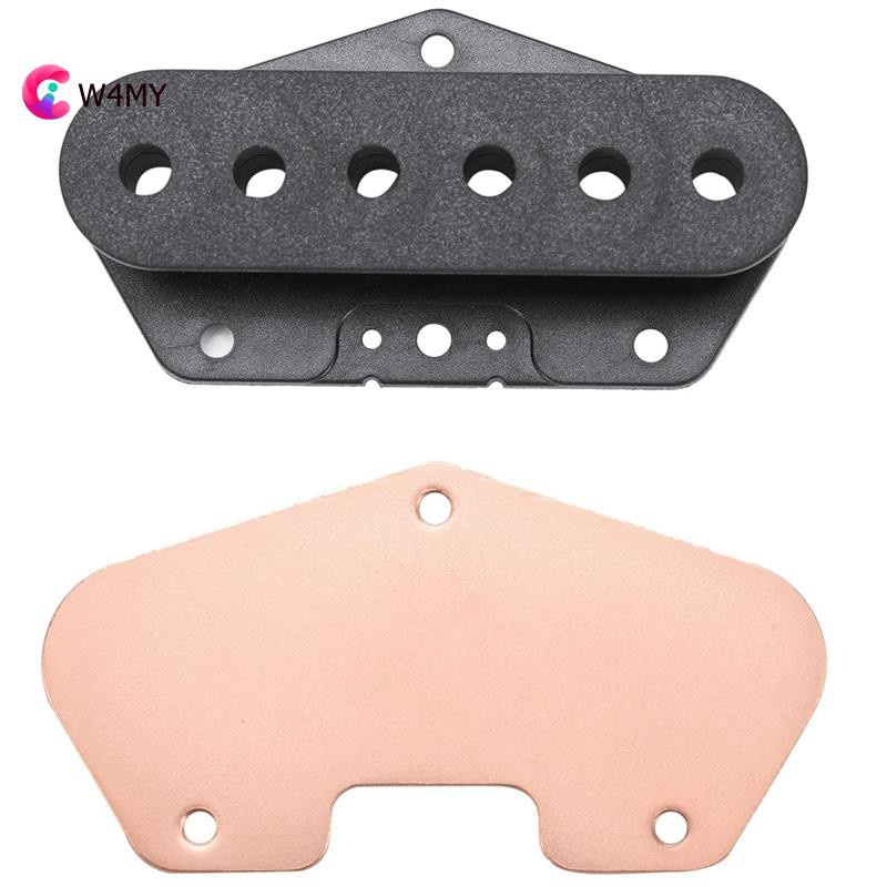 iron Electric Guitar Pickup Baseplate for Tele Strat Copper Clad