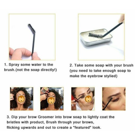 Xà Phòng Tạo Kiểu Lông Mày / Xà Phòng / Kem Lông Mày / Xà Phòng Ba Chiều Tự Nhiên