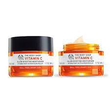 Kem Dưỡng Trắng Sáng Da Vitamin C Glow Boosting Mosituriser The Body Shop 50ML