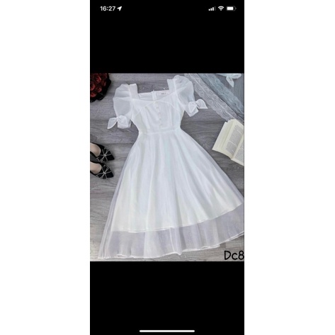 Xả Lỗ CHo Các Tiểu Thư Mẫu Đầm Voan CHIFON Mặc Đi Chơi Đi Dự Tiệc Đẹp Như Siêu Mẫu UP