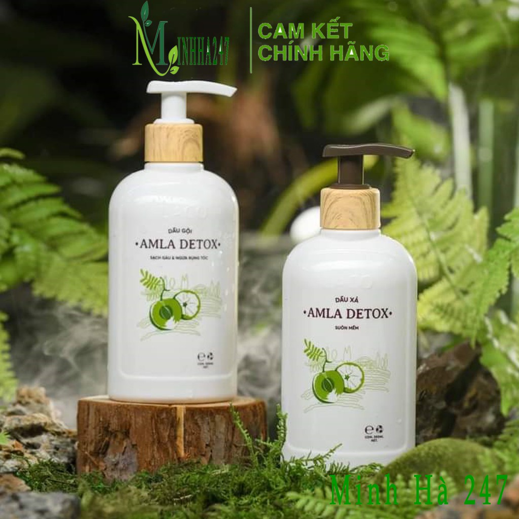 Dầu Gội Organic Amla Laco Cam kết chính hãng