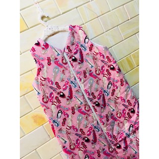 Túi ngủ hè size 1 2 lớp cho bé dưới 3 tuổi 100% cotton Hàn Quốc