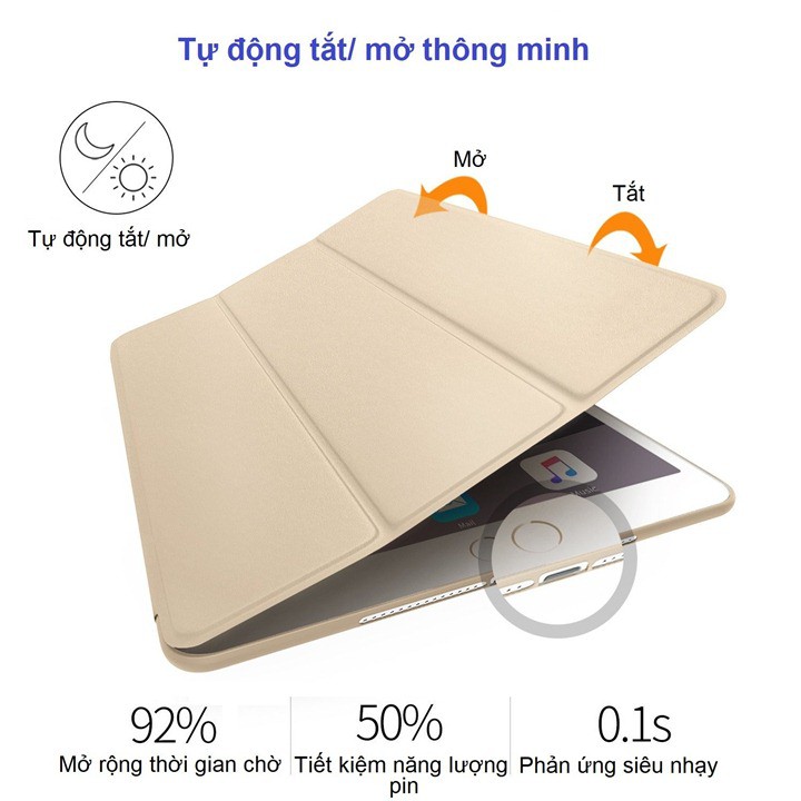 bao da ipad 2017-2018 9.7 inch case ipad 5/6/7/8/9 / ipad pro bao da hot nhất 2019