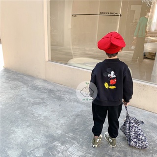 Áo nỉ Mickey kéo khoá