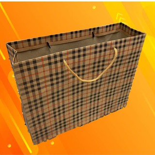 Túi giấy quai dây dù DÁNG NGANG [CÓ 5 MÀU]