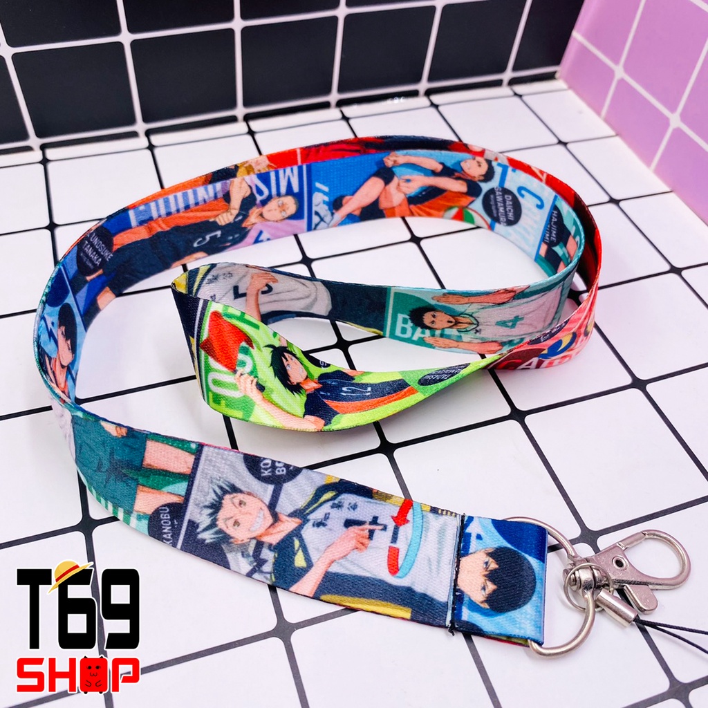 Móc khóa dây strap anime Haikyuu!!