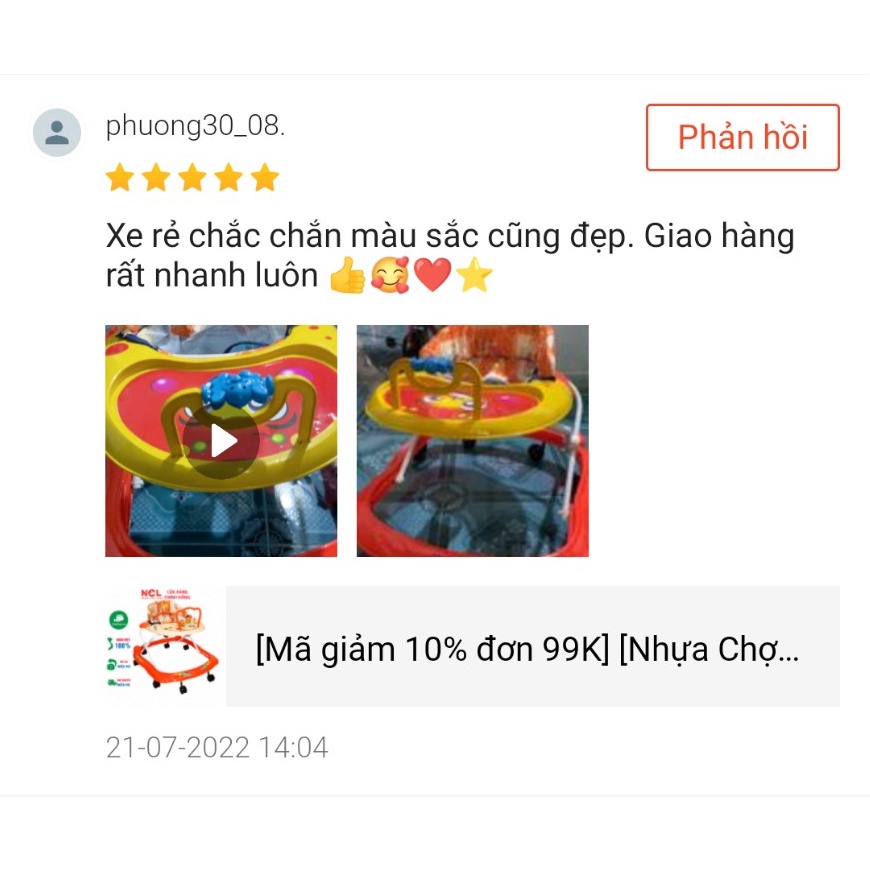 Xe Tập Đi Nhựa Chợ Lớn L3 Con Ếch  Cho Bé Từ 6 đến 12 Tháng