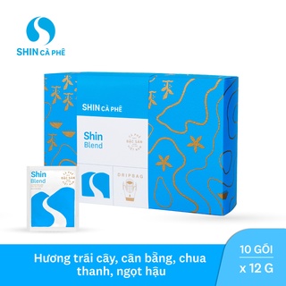 Cà phê SHIN Blend - SHIN Cà Phê - Phin giấy tiện lợi - Hộp 10 gói