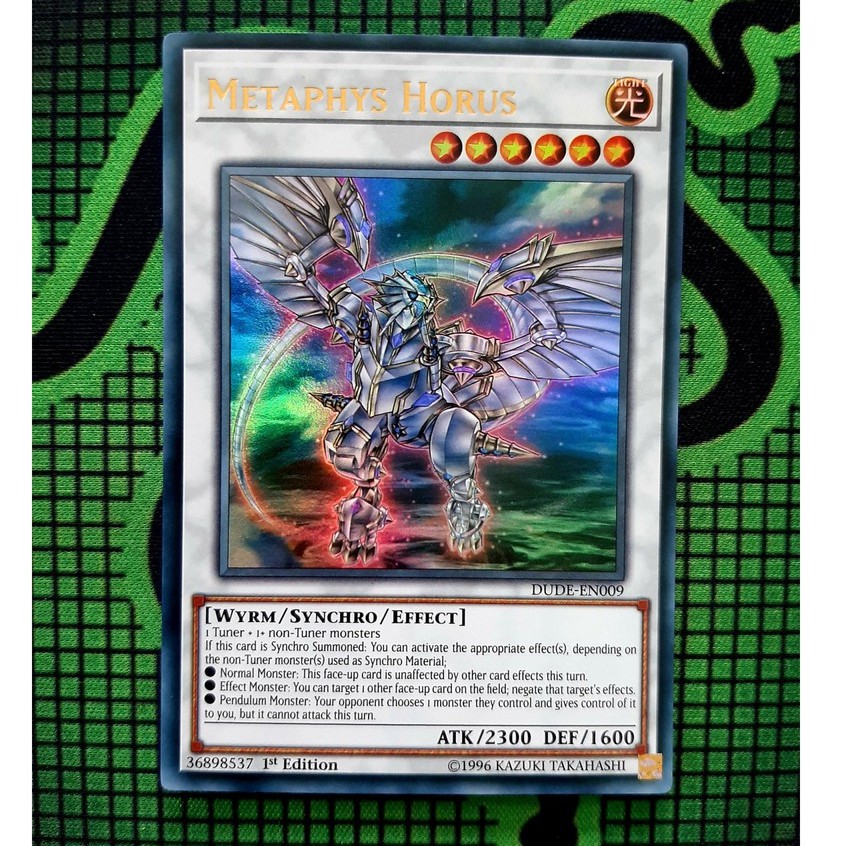 THẺ BÀI YUGIOH Metaphys Horus - DUDE-EN009 - Ultra Rare 1st Edition