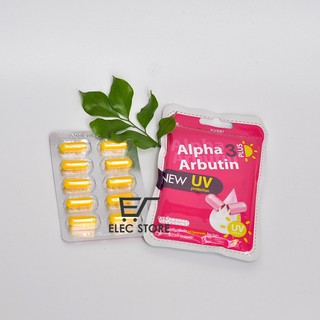 Vĩ 10 viên alpha arbutin 3 plus uv