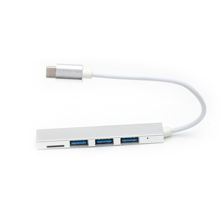 Bộ Chia 3 Cổng Usb Type-C Sang Usb 3.0 Ethernet