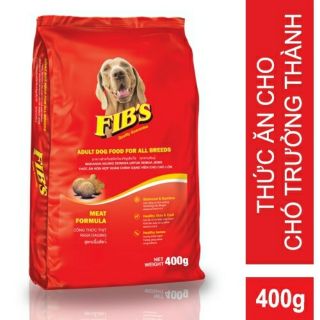 [hoả tốc gò vấp pettohouse] Thức ăn cho chó trưởng thành Fib's adult dog food for all breeds 400g sản xuất tại việt nam