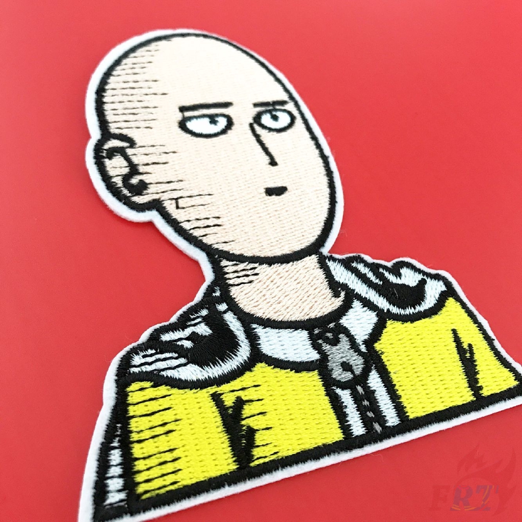 Miếng dán quần áo họa tiết anime One Punch Man xinh xắn
