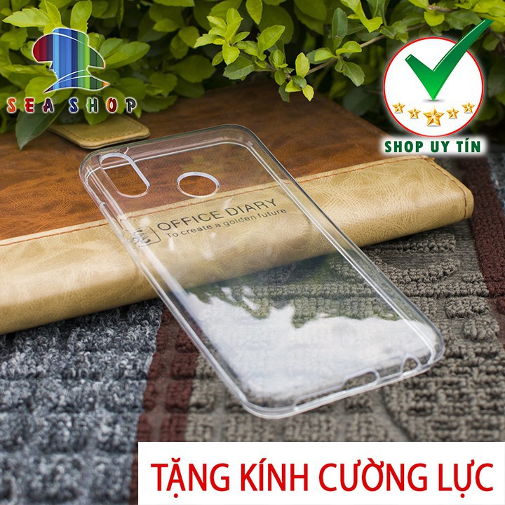[TẶNG CƯỜNG LỰC]Ốp lưng Huawei Nova 3E silicon trong suốt