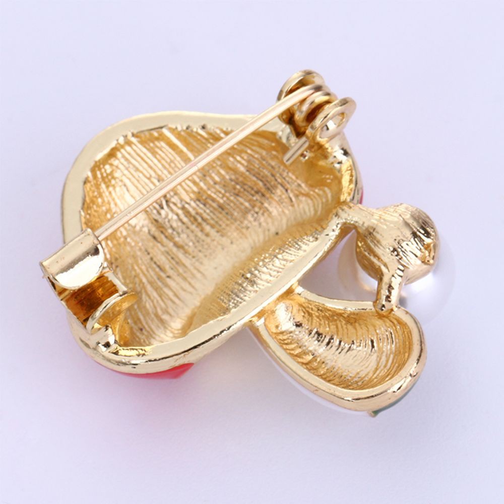 Trâm cài trang trí hình nấm đính ngọc tuyệt đẹp