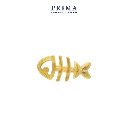 PRIMA Bông Tai Vàng 24K - BST Mono Chic - Xương Cá (1 chiếc ) - 111E3561
