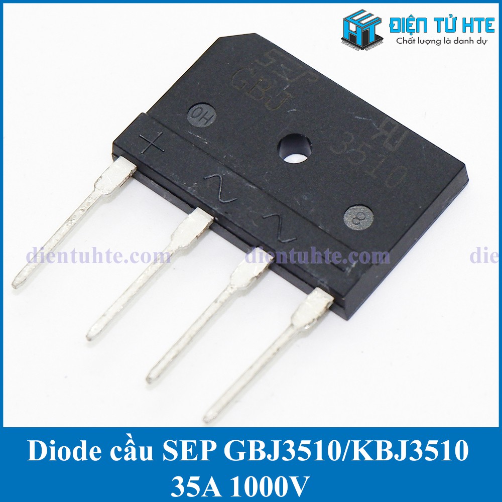 Diode chỉnh lưu cầu GBJ3510 KBJ3510 35A 1000V chính hãng SEP