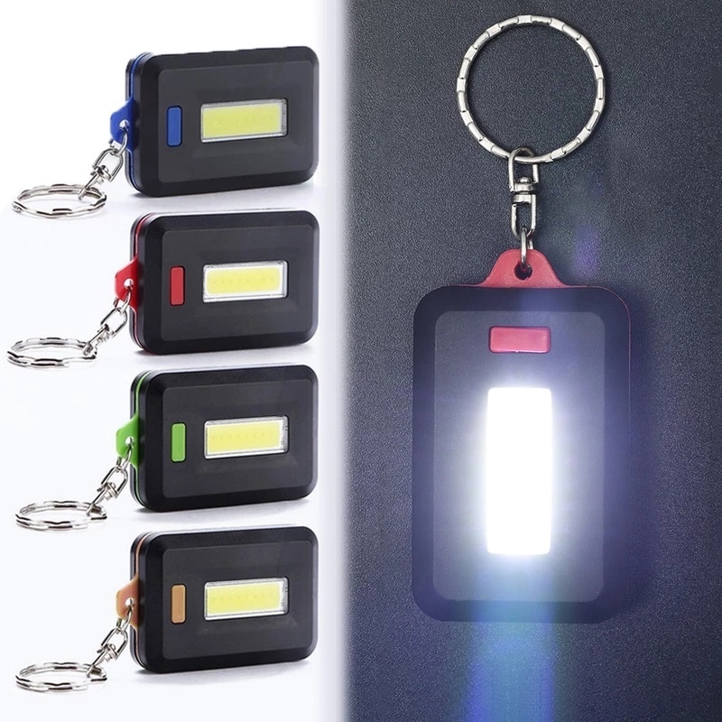 Đèn Pin LED COB Mini Cầm Tay Chống Nước Đa Năng Dùng Cho Các Hoạt Động Ngoài Trời
