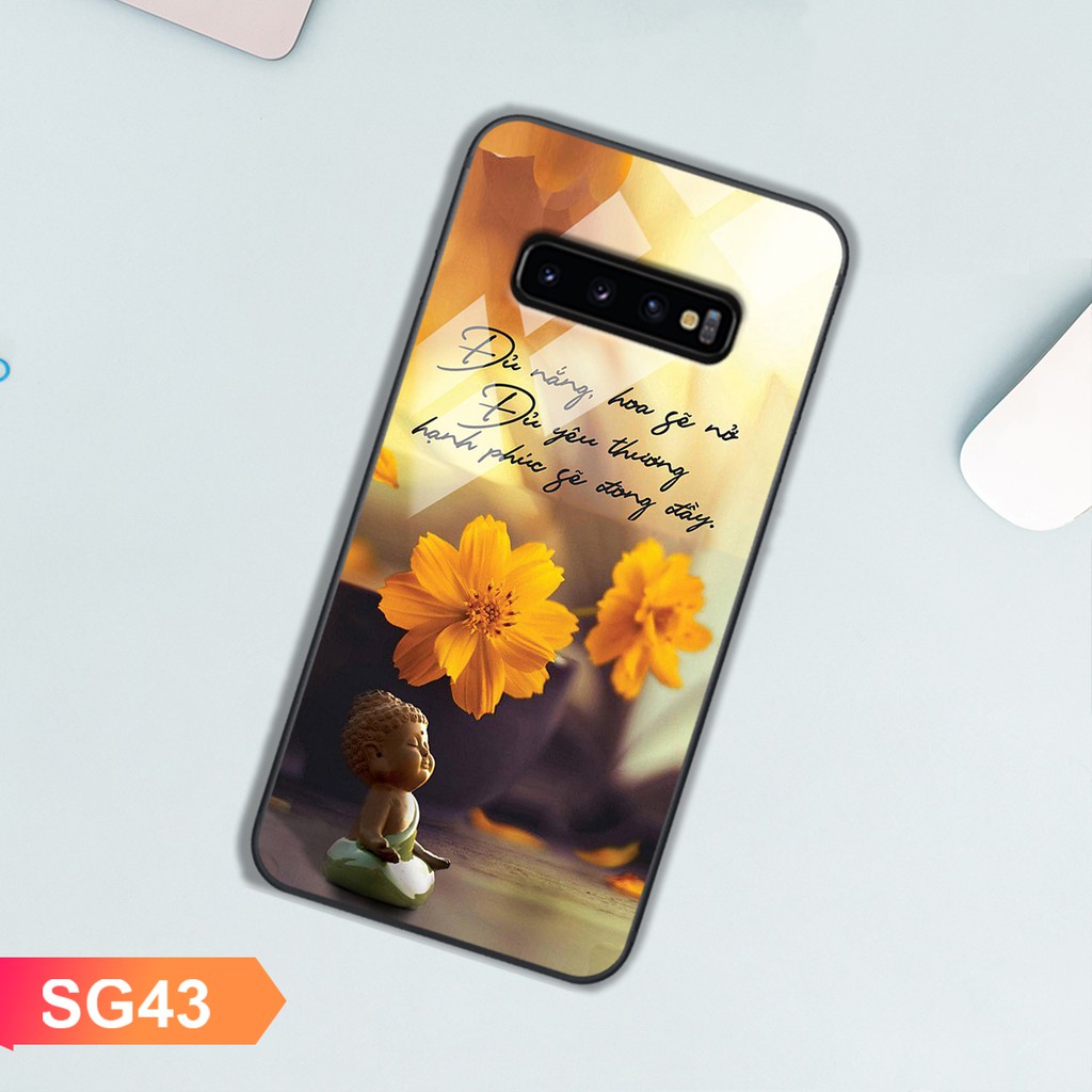 Ốp kính cường lực Galaxy Samsung S10,S10PLUS Ốp điện thoại cao cấp Son Store