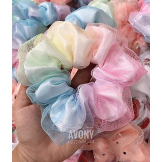 𝐒𝐂𝐑𝐔𝐍𝐂𝐇𝐈𝐄𝐒 tóc đẹp tay xinh - cột tóc phong cách, buộc tóc vải