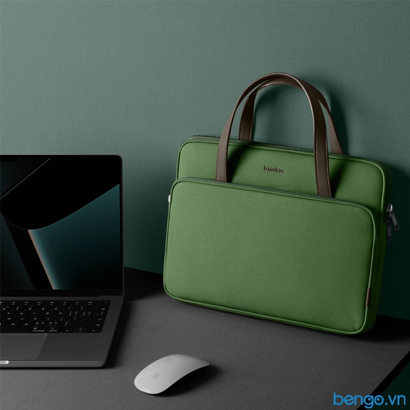 Túi Xách TOMTOC (USA) Briefcase Premium Cho MacBook Pro 13”/14”, Ultrabook 13″/Macbook Pro 16&quot; - H21-C01
