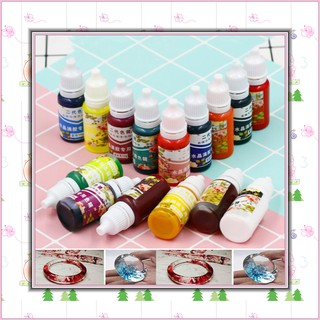 Màu nhuộm trang sức resin tự làm dye pigment 15 colors