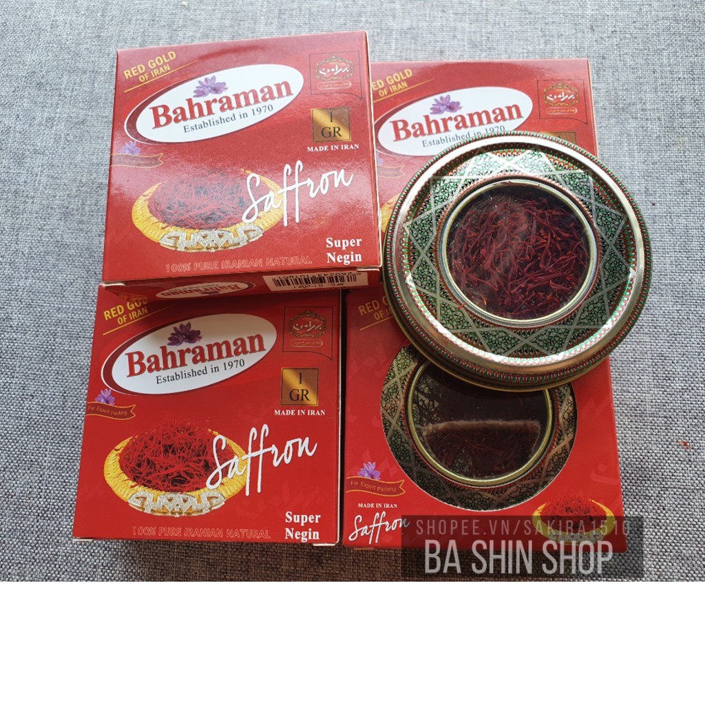 SAFFRON IRAN- NHỤY HOA NGHỆ TÂY (1GRAM) - KHO SỈ HUY NHI | BigBuy360 - bigbuy360.vn