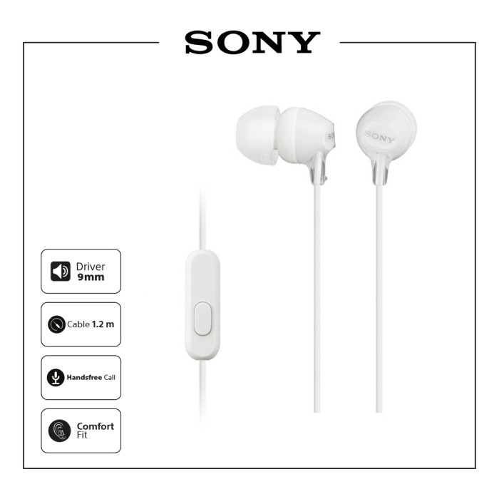 Tai Nghe Nhét Tai Sony MDR-EX15AP Kèm Mic EX15AP / EX-15AP