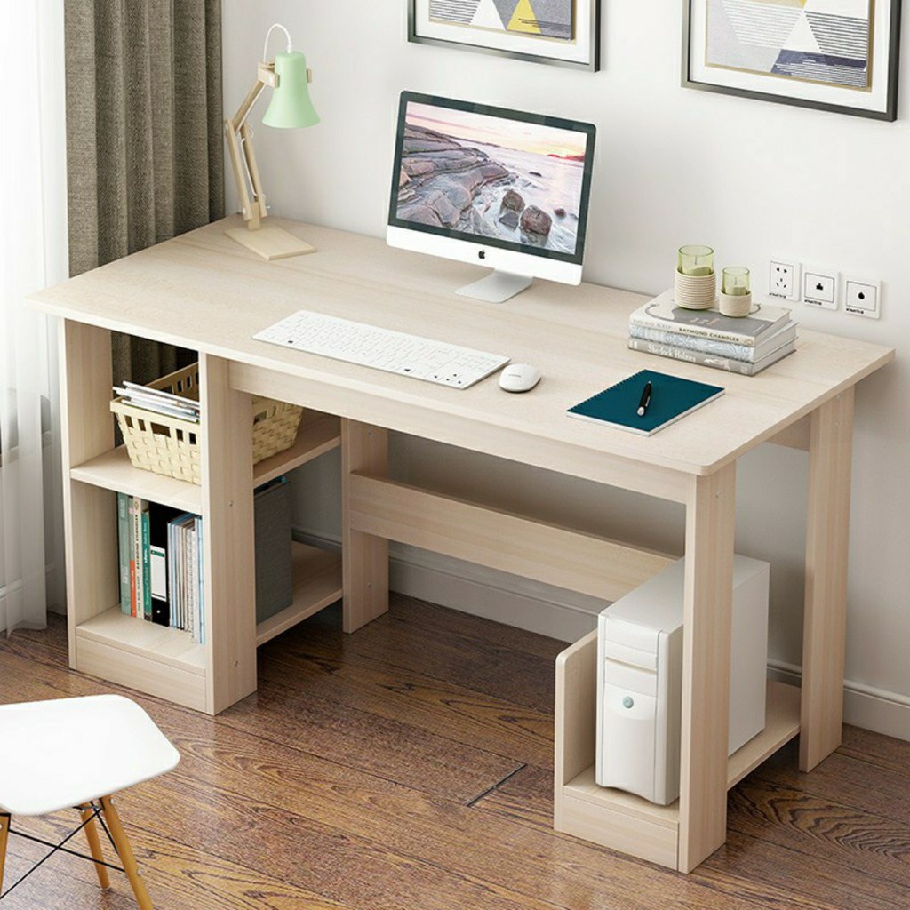 Bàn làm việc bàn học lắp ráp 90x40x72cm