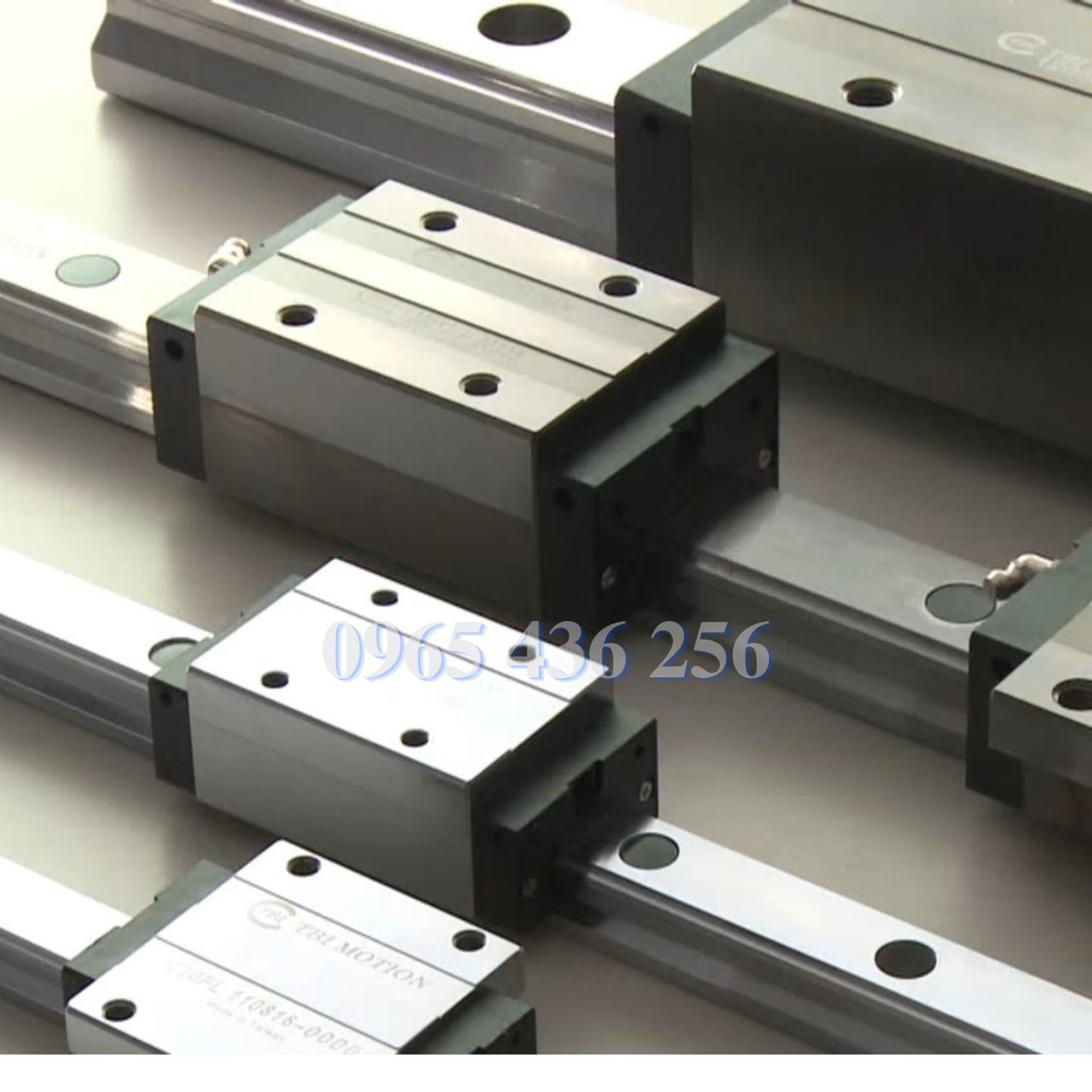 Thanh trượt vuông TBI MOTION dùng cho máy công cụ, CNC Chính hãng Đài Loan