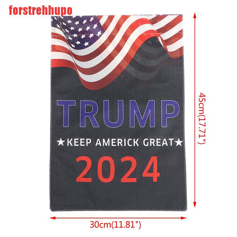 Cờ Mỹ 12x18 "Donald Trump 2024