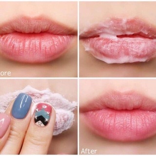 Tẩy tế bào chết, dưỡng môi Bubi