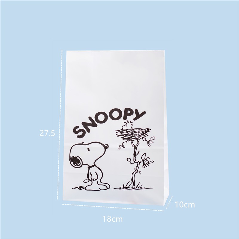 Túi Giấy Vuông In Họa Tiết Hoạt Hình Nhiều Màu Sắc Dùng Làm Phụ Kiện Chụp Ảnh