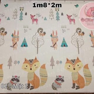 Thảm xốp gấp gọn 1m8x2m