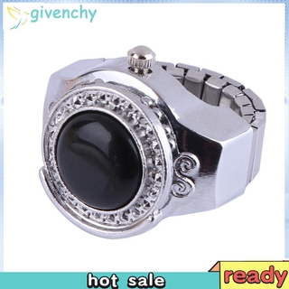 Nhẫn Đồng Hồ Đính Đá Mã Não