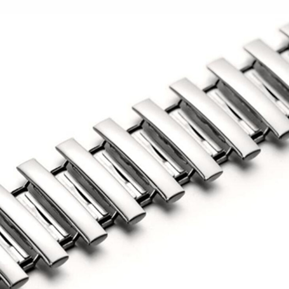 12mm 14mm 16mm 18mm 20mm 22mm Co Giãn Mở Rộng Các Bộ Phận Thép Không Gỉ Dây Đồng Hồ Dây Đeo Đồng Hồ Kim Loại Vòng Tay Phụ Kiện