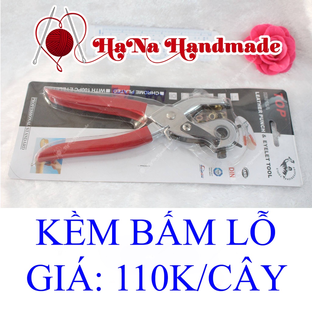 Kềm bấm lỗ 110k/cây