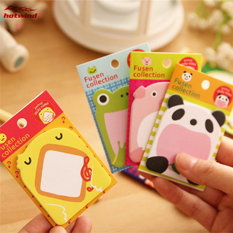 Tệp giấy ghi chú hình hoạt hình dễ thương