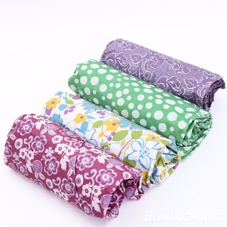 Ga trải giường cotton poly 1m6, 1m8 họa tiết đa dạng