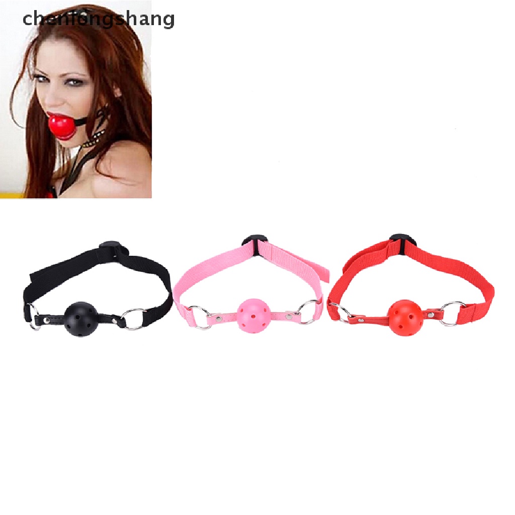Bộ Đồ Chơi Quả Bóng Da Có Dây Đeo Đầu Và Miệng Mới Quyến Rũ