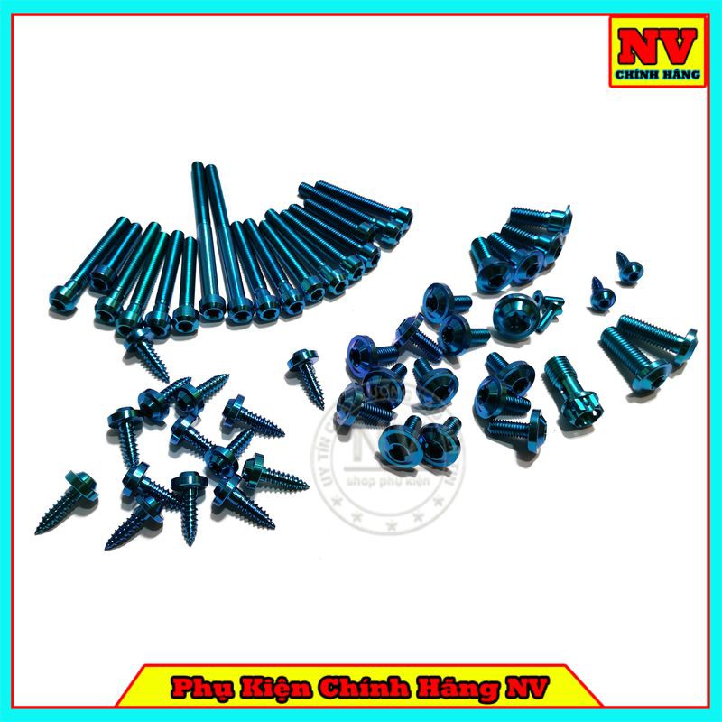 Combo Full Bộ Ốc GR5 Sirius 57 Con (Đủ Xe)