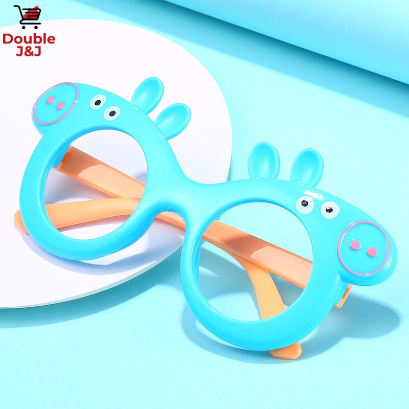 Gọng Kính Không Tròng Họa Tiết Hoạt Hình Dễ Thương Cho Bé Trai Và Gái