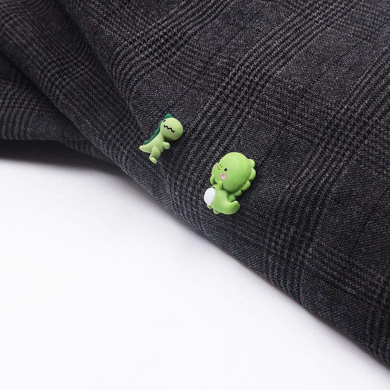 Ghim Cài Áo Hình Khủng Long Hoạt Hình Dễ Thương Sáng Tạo