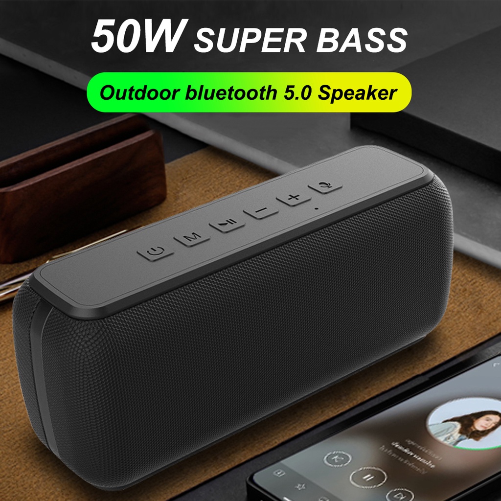 💞Chính hãng💞 Loa Bluetooth Siêu Trầm Xdobo X7 50W - DSP - TWS - chống nước IPX5 - Trọng lượng 1.220g nặng hơn Xdobo X8