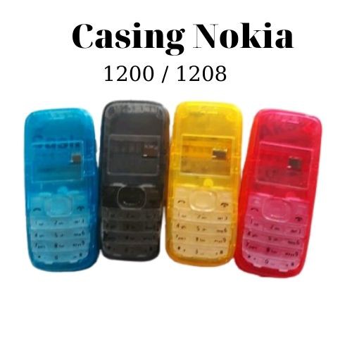 Ốp Lưng Trong Suốt Cho Điện Thoại Nokia 1200 / 1208