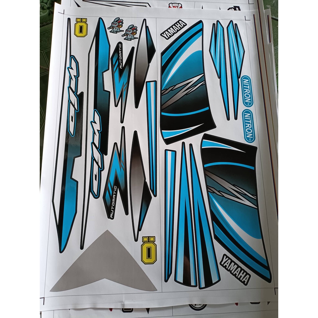 Tem rời mio ultimo xanh đen