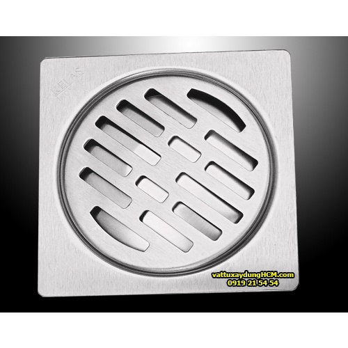 Phễu thoát nước sàn inox 304 kích thước 150x150 D60