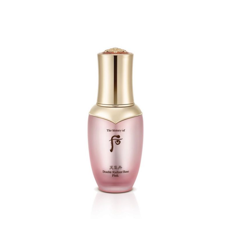 [ Mới ] Kem Lót tái sinh cao cấp Bảo vệ da siêu mịn chiếc xuất vàng 24k Whoo Double radiant base pink 1ml