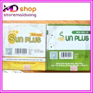 Men hữu cơ và sữa non sunplus