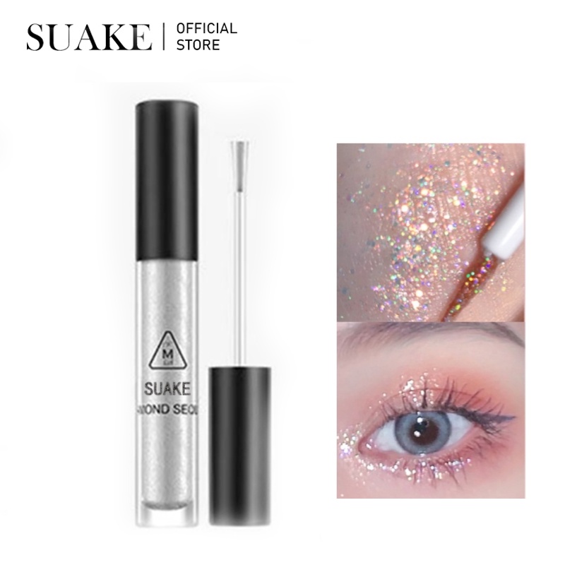 Phấn Mắt SUEKE Dạng Lỏng Chống Thấm Nước Nhanh Khô Độ Bão Hòa Cao 4 màu tùy chọn 4g